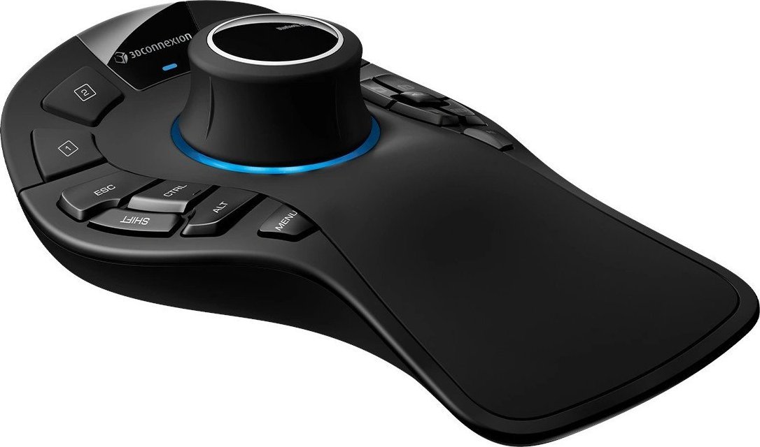 Maus 3D 3Dconnexion SpaceMouse Pro Wireless, pa tela, ergonomik, i zi
