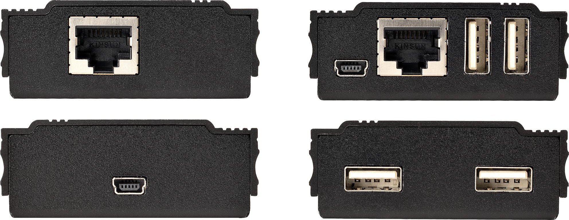 Extender USB StarTech 4 porta, USB 2.0, deri 100m CAT5e/CAT6, kuti metalike