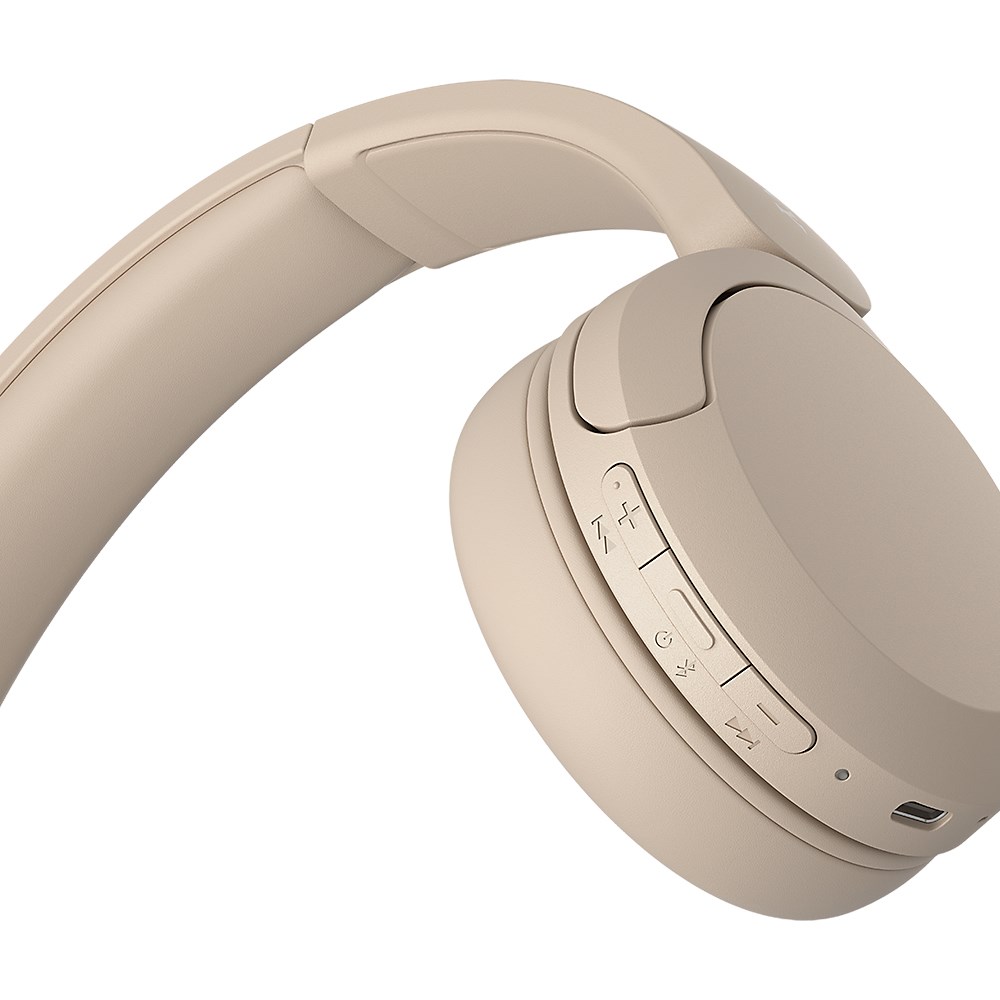 Слушалки Sony WH-CH520, беж