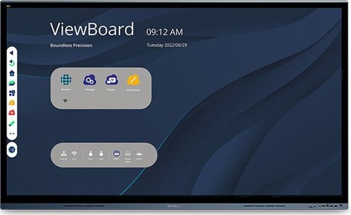 Panel interaktiv ViewSonic IFP8662, 86", 4K UHD, i zi