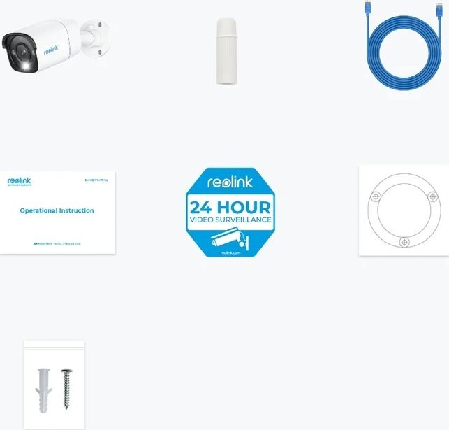 Kamerë IP Reolink P330, 4K UHD, 8MP PoE, me audio dy-drejtimshe