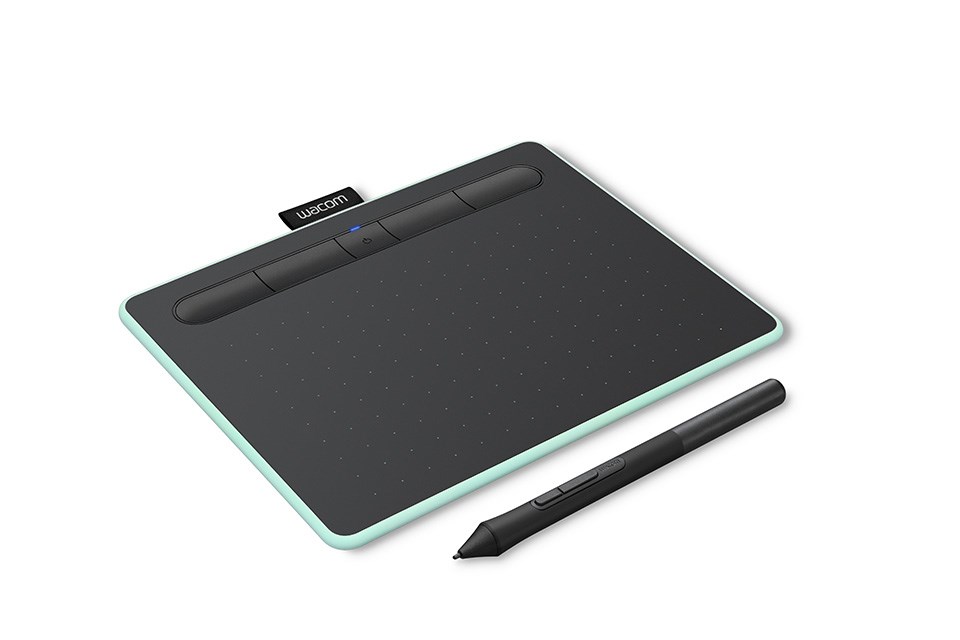 Tablet grafik Wacom Intuos M, Bluetooth, i zi/i gjelbër