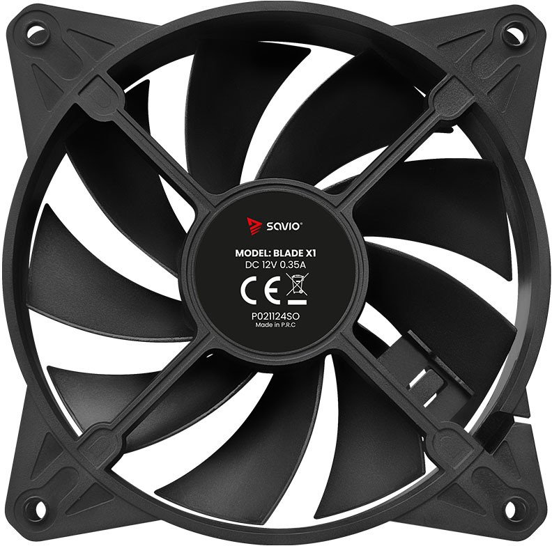 Ventilator kompjuteri Savio Fan Blade, 120mm, 4-pin PWM