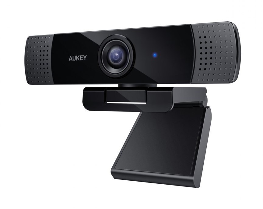 Kamera web Aukey PC-LM1E, Full HD 1080p, 2MP, e zezë