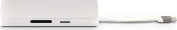 Docking station USB C LMP USBC TRAV SL, HDMI VGA Ethernet, argjendtë