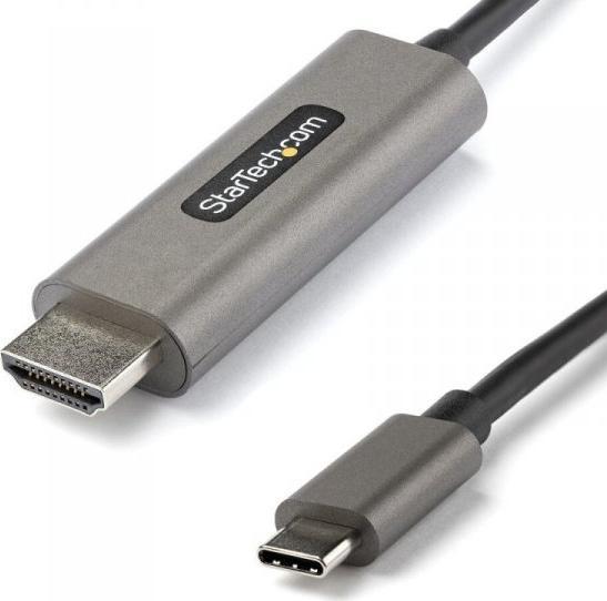 Kabllo USB-C në HDMI StarTech CDP2HDMM2MH, 2 m, e hirtë/zezë