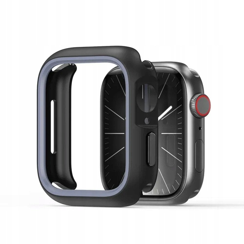 Kllëf për orë Dux Ducis Bamo Apple Watch Series 10 42mm, i zi gri