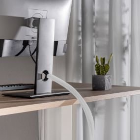 Organizues kabllosh InLine Cable Wrap, 1m, 25mm, i bardhë