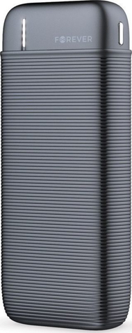 Power bank Forever TB-100M, 10000 mAh, USB dhe USB-C, i zi