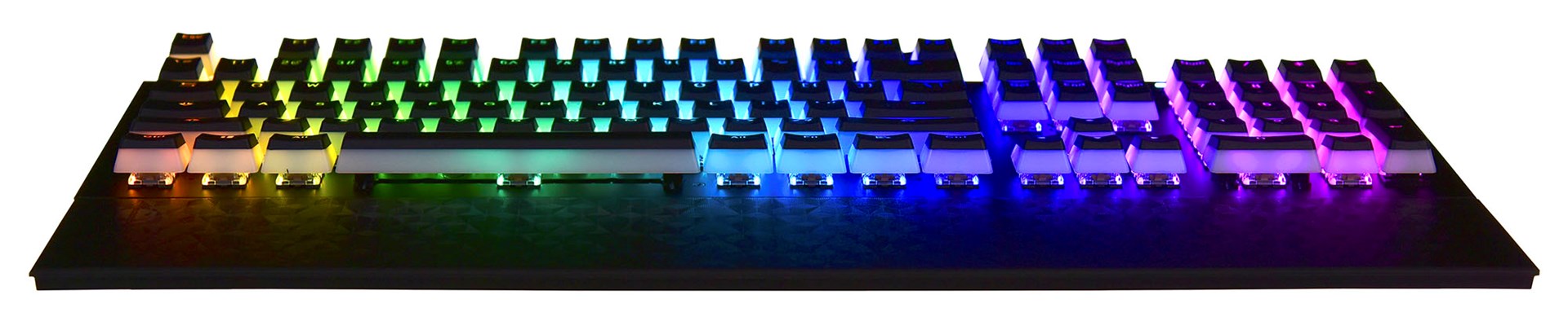 Tastierë mekanike Gaming Endorfy OMNIS PUD, USB, Kailh Red, RGB, e zezë