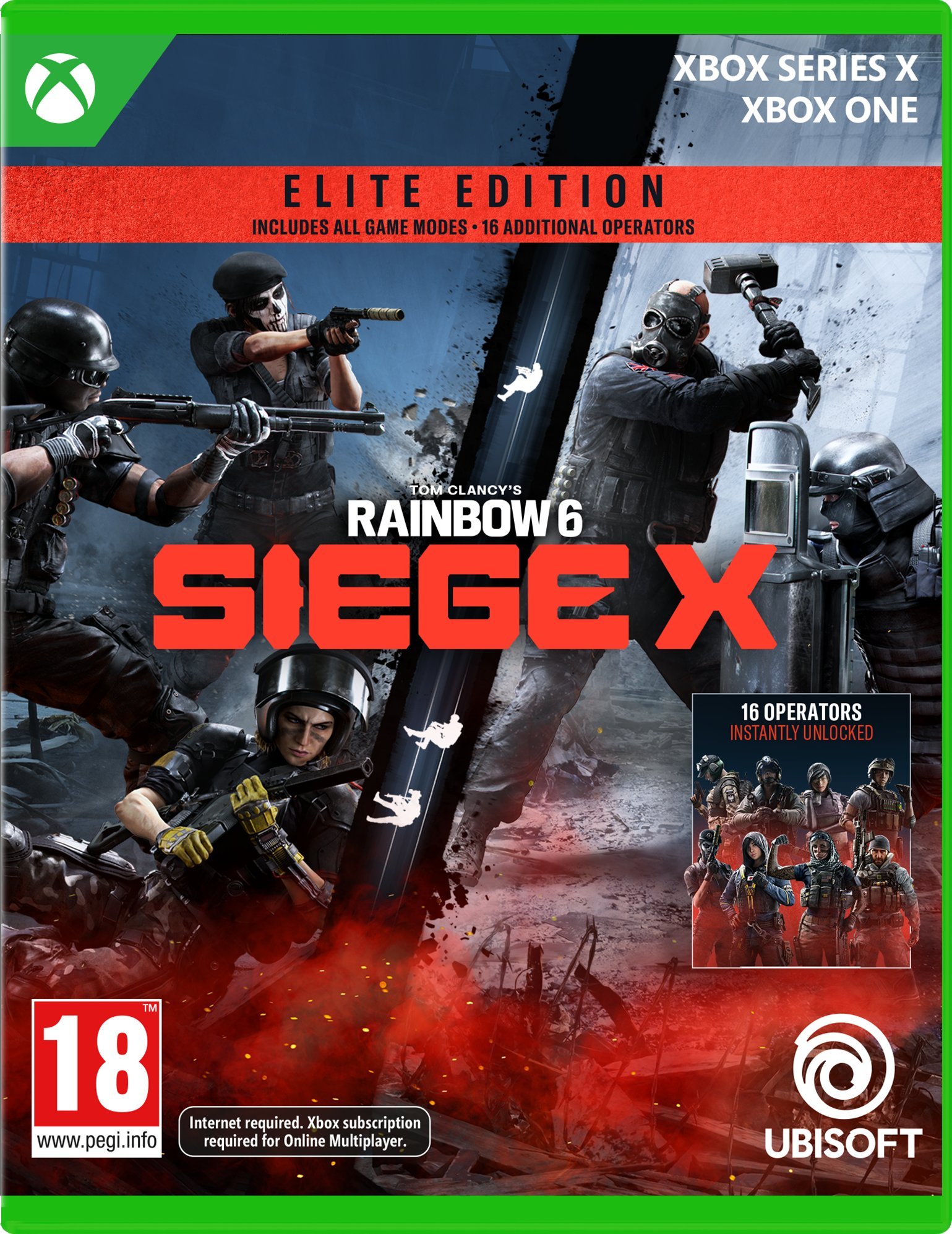 Игра Ubisoft Rainbow Six Siege X Elite Edition, PS5, физичка