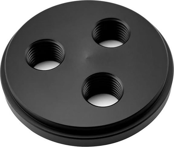 Kapak rezervuari Singularity Computers Protium Triple Port Cap Lid, 3 porta, për ftohje me lëng, transparent