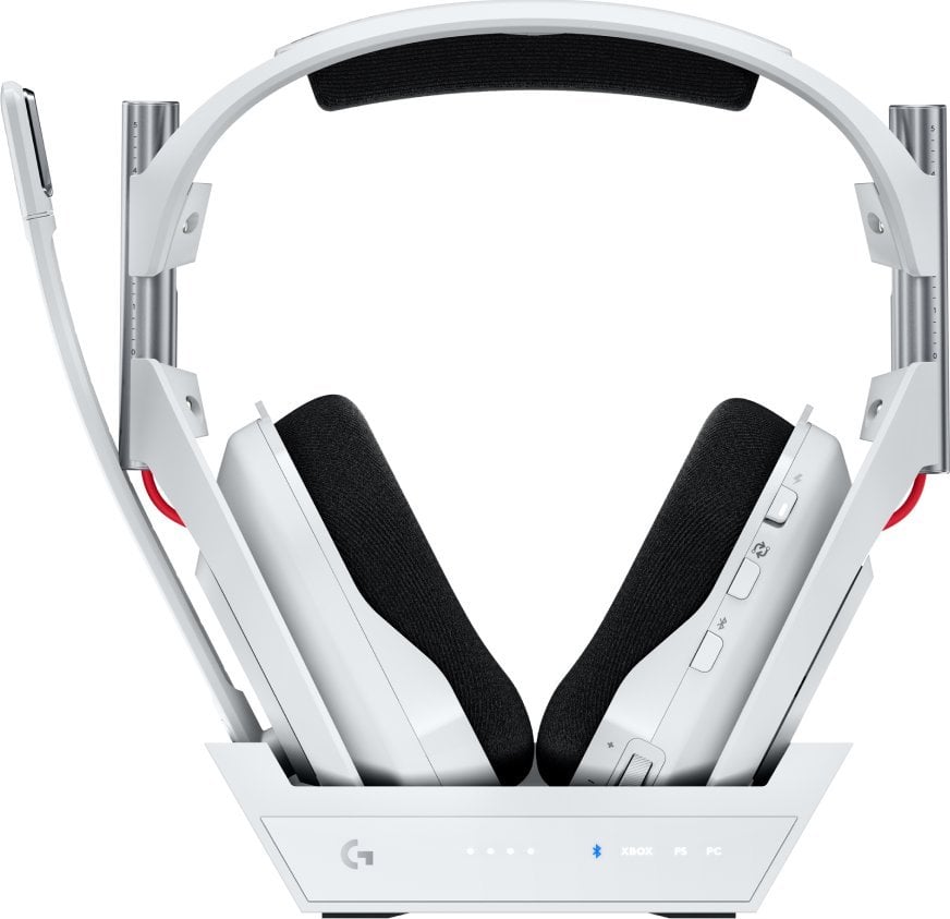 Kufje wireless Astro Gaming A50 Gen 5, USB C, Bluetooth, të bardha