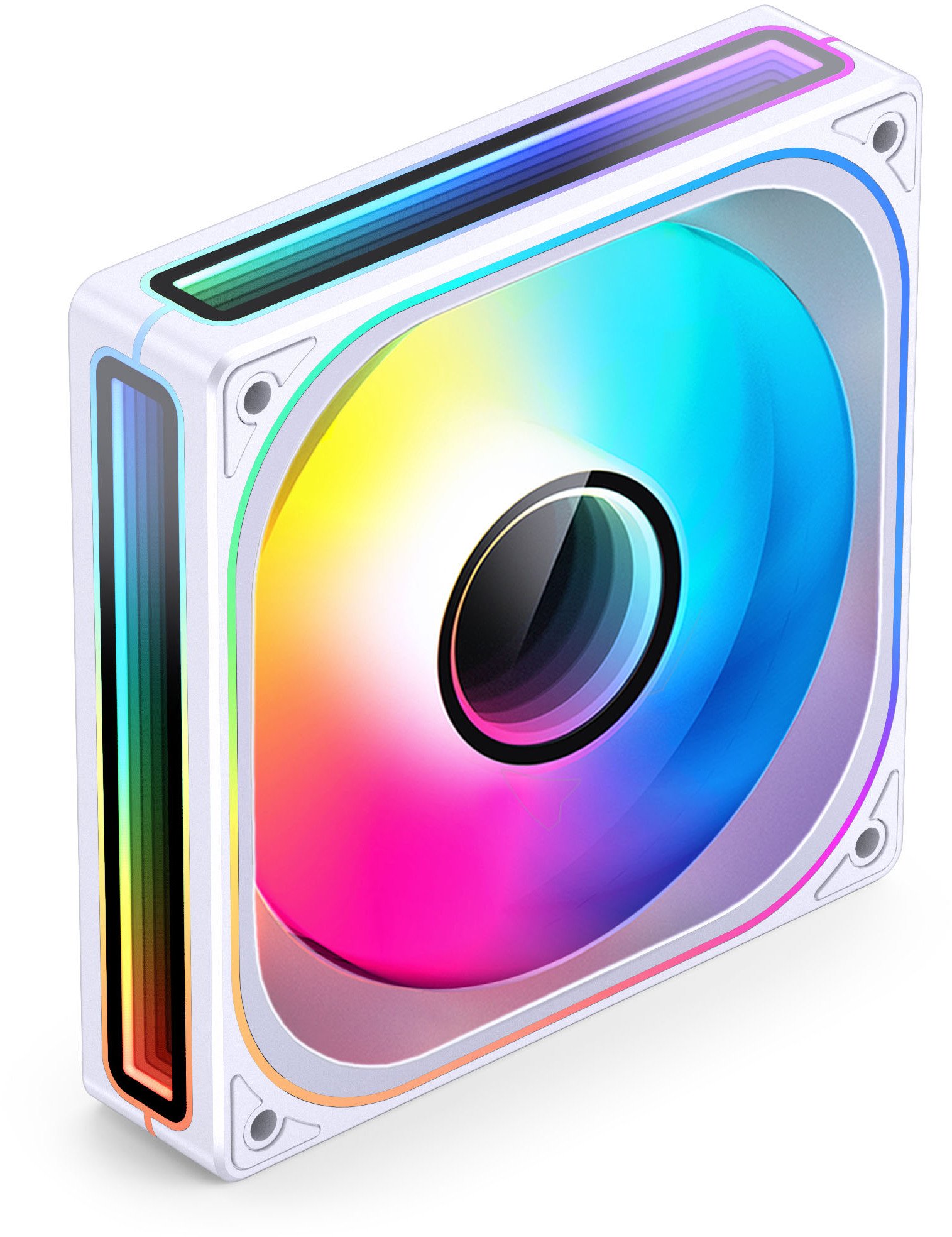 Ventilator PC Jonsbo ZB-120, 120mm, PWM ARGB, i bardhë