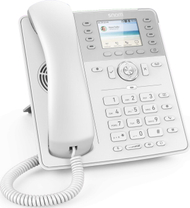 Telefoni IP Snom D735, ekran 2.7" TFT, Gigabit PoE, i bardhë