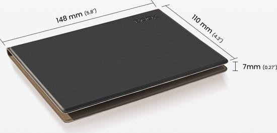 Mbulese magnetike për lexues elektronik BOOX GO 6, funksion auto sleep wake, e zezë
