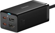 Karikues Baseus GaN5 Pro, 2xUSB-C, USB-A, HDMI, 67W, i zi + kabllo 1.5m Karikues Baseus GaN5 Pro, 2xUSB-C, USB-A, HDMI, 67W, i zi + kabllo 1.5m