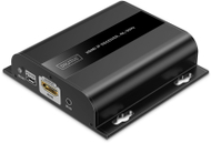 Marrës HDMI IP Digitus DS-55351, 4K 60Hz, UHD, i zi