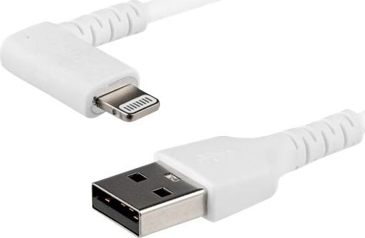Kabllo USB StarTech USB-A - Lightning, 2m, e bardhë