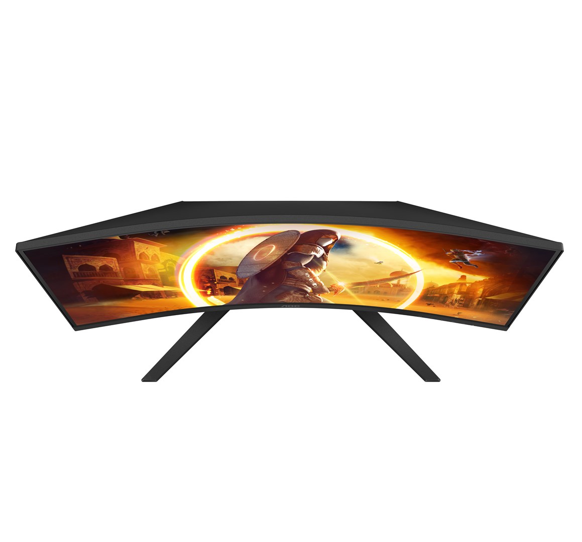 Monitor AOC G4 CQ32G4VE, 32", Quad HD, LCD, i zi/i hirtë