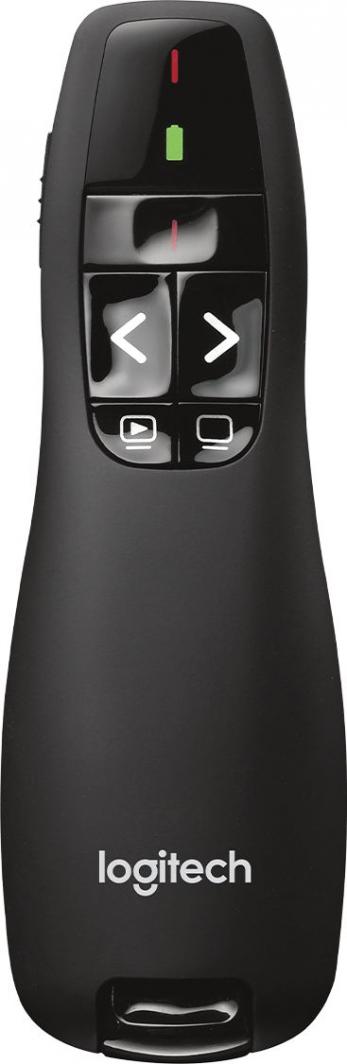 Telekomandë wireless për prezantime Logitech R400 (910-001356), e zezë