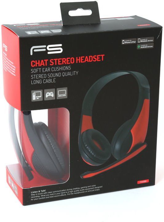 Kufje Omega Freestyle FH4008, të kuqe