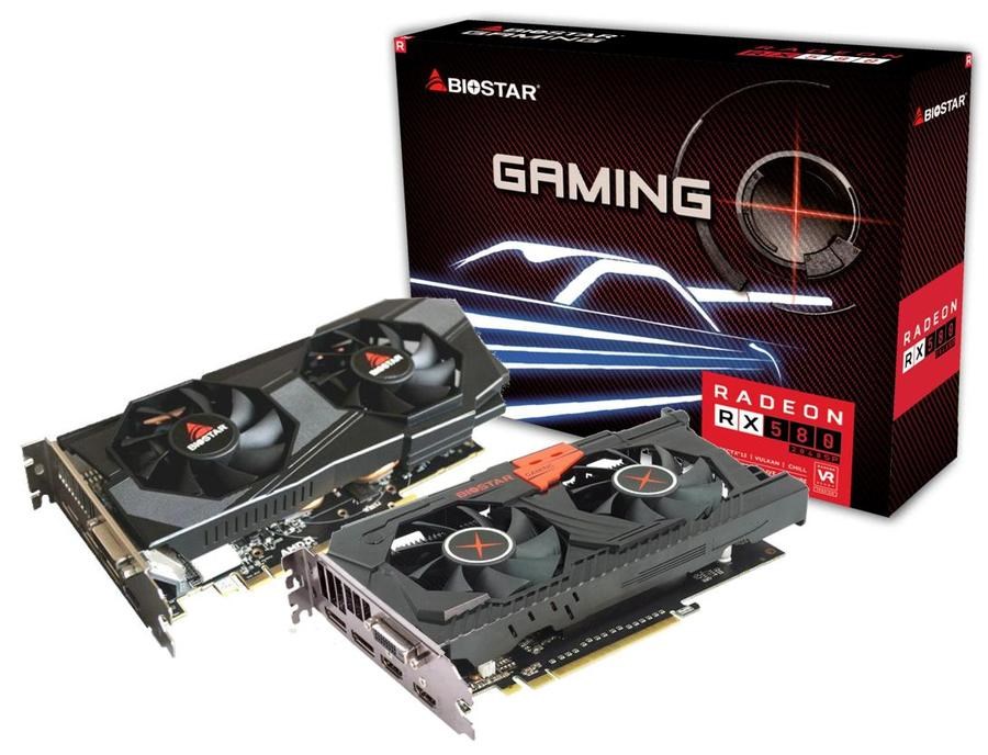 Kartë grafike Biostar AMD Radeon RX 580, 8 GB GDDR5, VA5815RV82