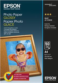 Letër fotografike Epson Photo Paper Glossy, A4, 50 fletë Letër fotografike Epson Photo Paper Glossy, A4, 50 fletë
