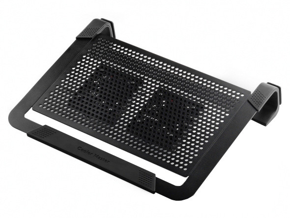 Кулер за лаптоп Coolermaster NotePal U2 Plus, од 12 "до 17", црно