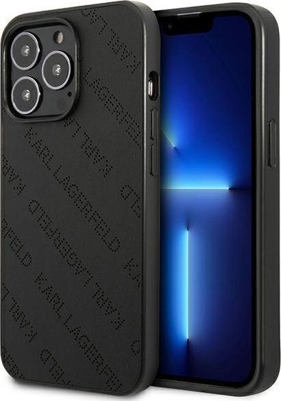 Mbulesë telefoni Karl Lagerfeld KLHCP13LPTLK, për iPhone 13 Pro 6.1", hardcase, e zezë