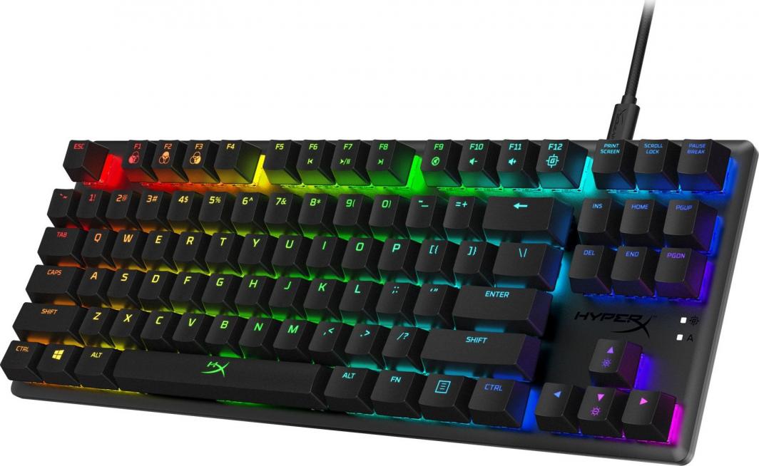 Tastierë HyperX Alloy Origins CORE HyperX Aqua, US, e zezë