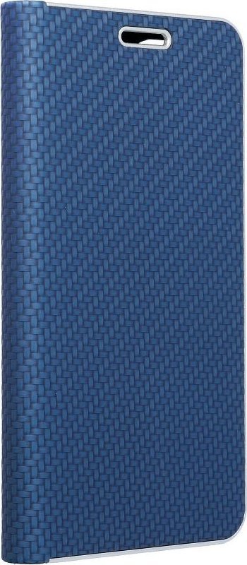 Mbrojtëse flip OEM LUNA Book Carbon për Samsung S21 FE, e kaltër