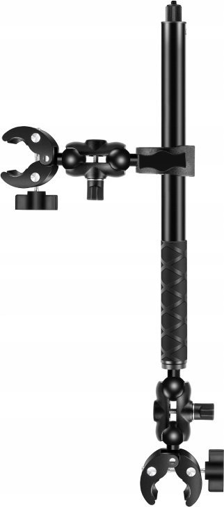 Selfie shtyllë për biçikletë dhe motor Puluz PU495B, 150cm, me kapëse, e zezë