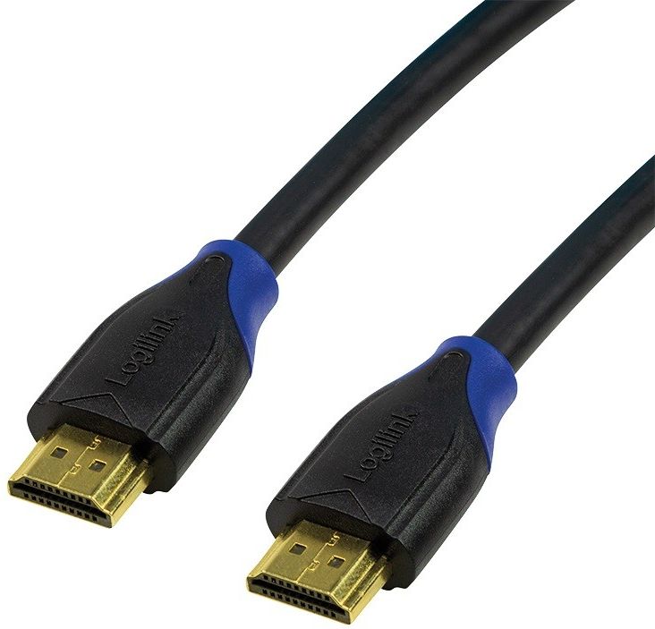 Kabllo LogiLink HDMI - HDMI, 15m, e zezë