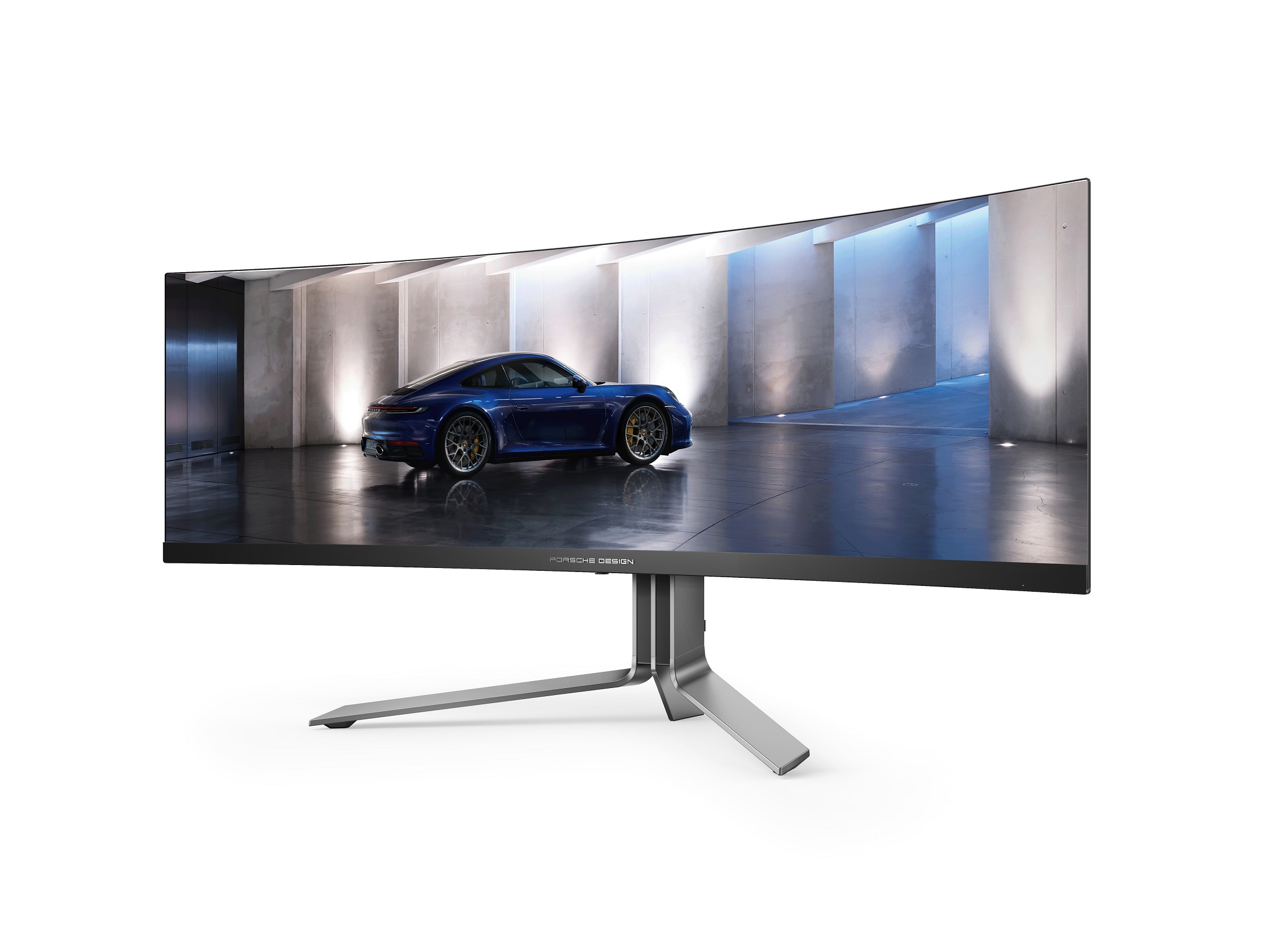 Monitor AOC Agon Pro PD49 Porsche Design, 49", 5120 x 1440, 240 Hz, i argjendtë