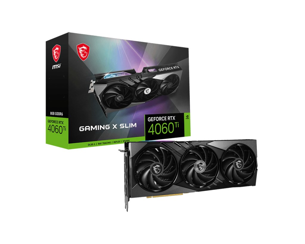 Kartelë grafike MSI GeForce RTX 4060 Ti Gaming X Slim 8GB GDDR6