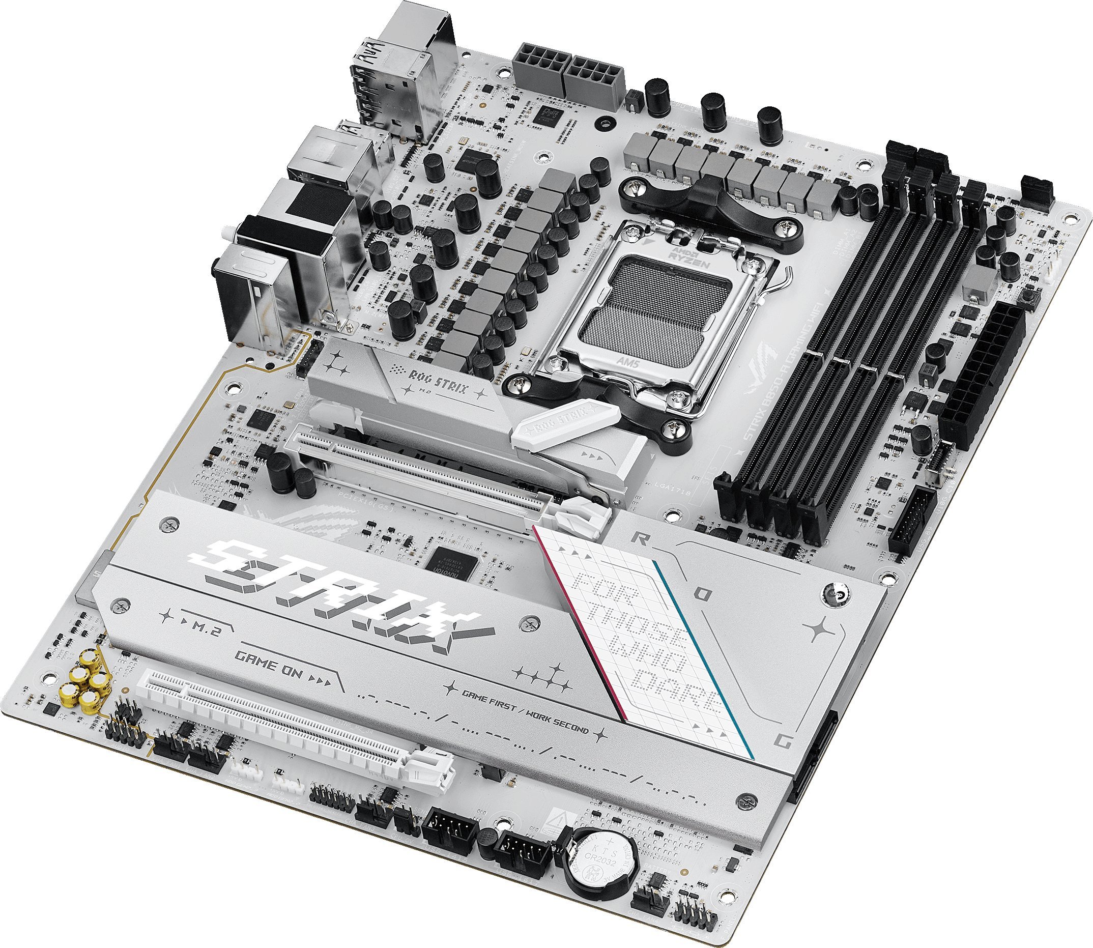 Pllakë amë ASUS ROG Strix B850-A Gaming WiFi, DDR5, ATX, e bardhë