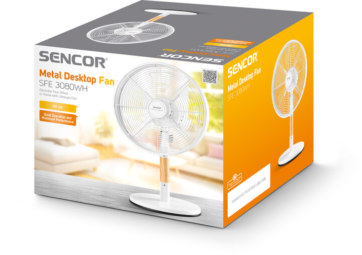 Вентилатор за маса SENCOR SFE 3080WH