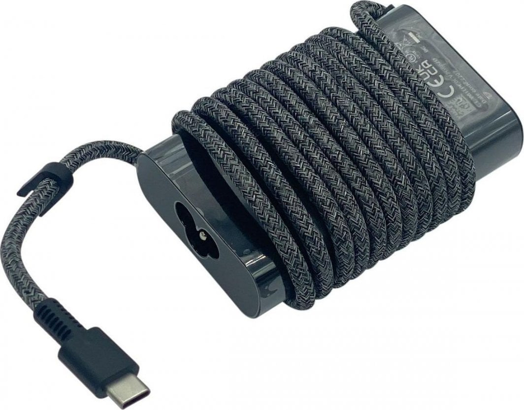 Karikues për laptop HP, 65W, USB-C, i zi