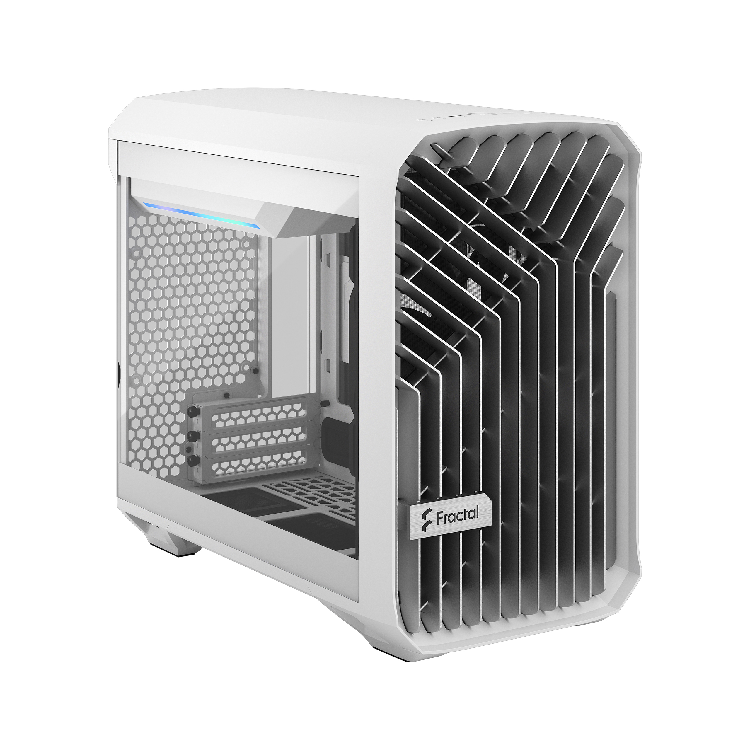 Kasë për PC Fractal Design Torrent Nano White TG Clear Tint, e bardhë