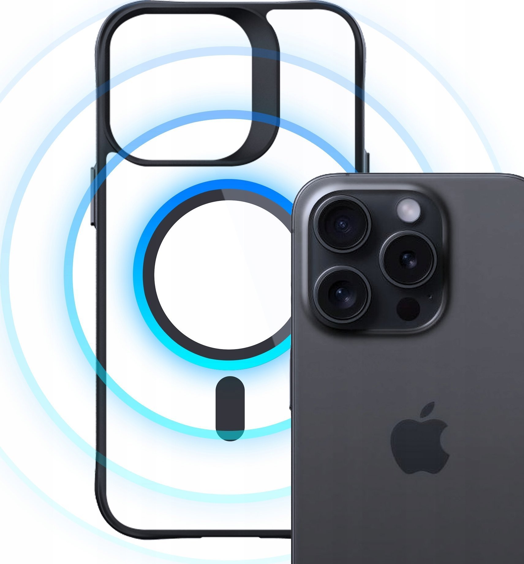 Mbulesë mbrojtëse 3MK Satin Armor MagCase për iPhone 14 Pro Max 6.7", MagSafe, transparente