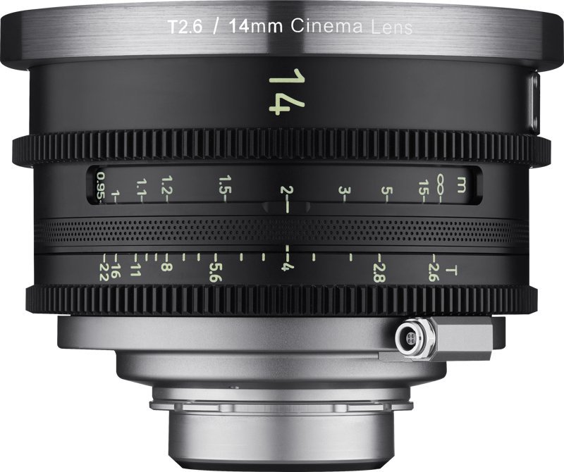 Objektiv kinematografik Samyang XEEN Meister 14mm T2.6, PL Mount, Full Frame, i zi
