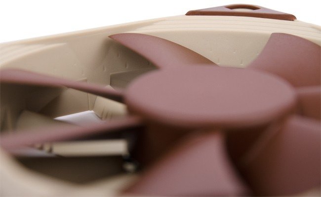 Кулер Noctua NF-F12 PWM, 120 mm, кафеаво - бело