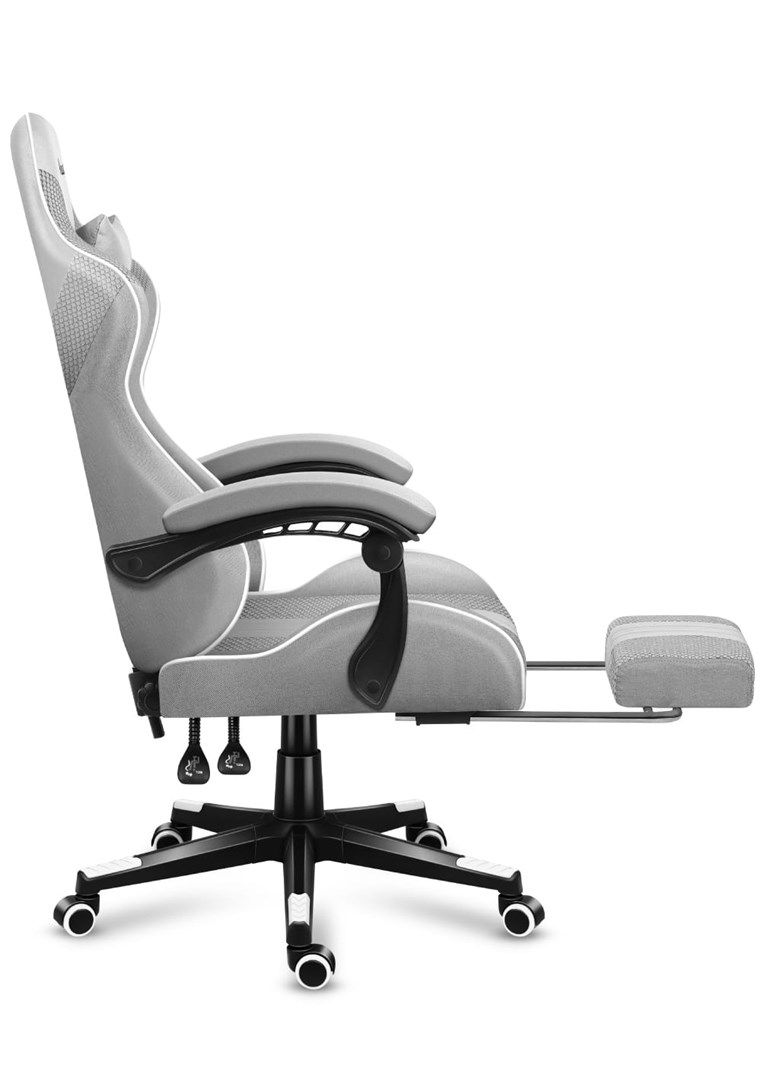 Karrige gaming Huzaro Force 4.7, 140kg, e bardhë