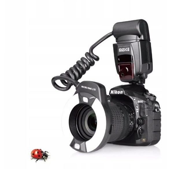 Blic прстенест Meike MK-14EXT, за Canon, црн