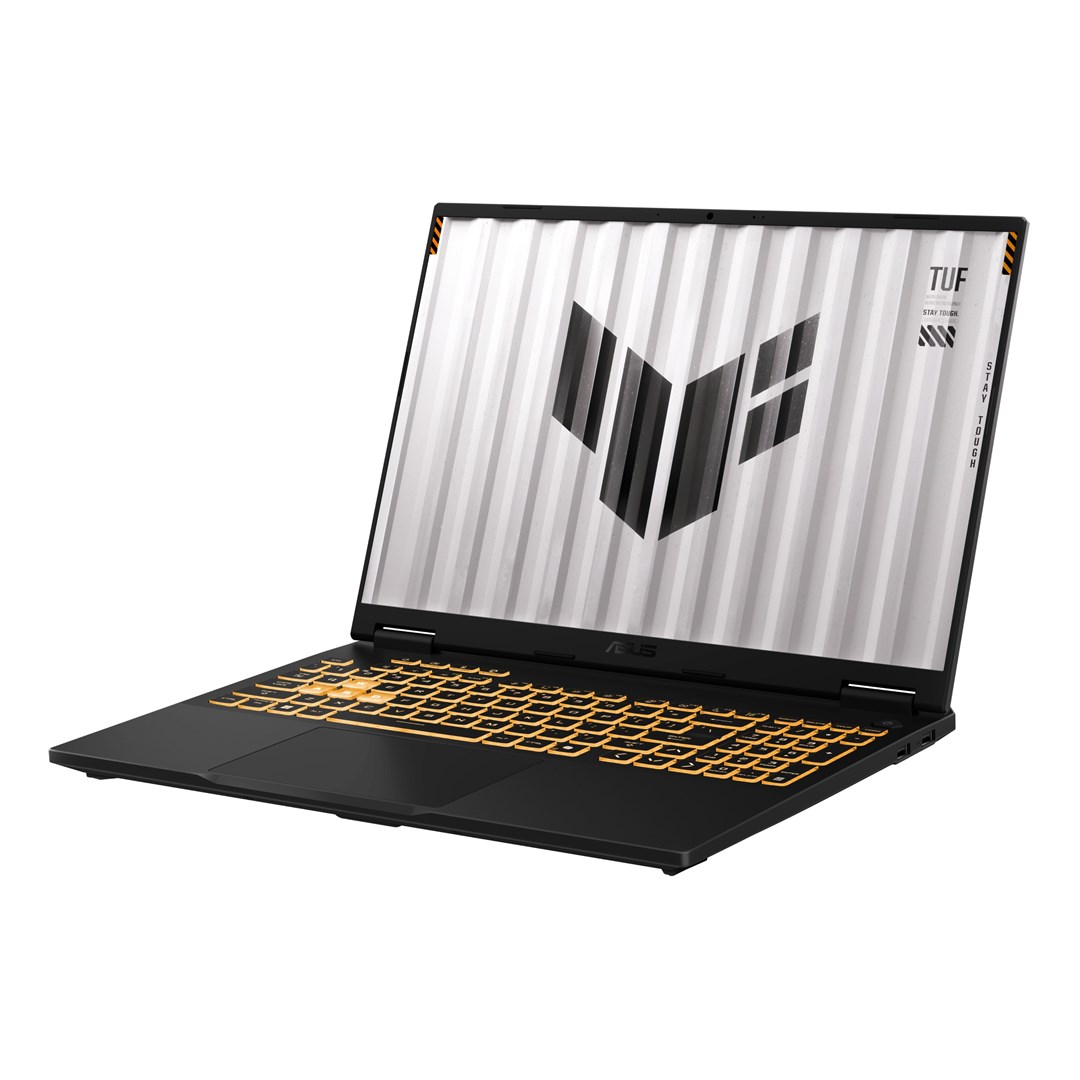 Laptop ASUS TUF Gaming F16 FA608UH-R7165W, 16" FHD+, AMD Ryzen 7 2600, 16GB DDR5, 512GB SSD, NVIDIA GeForce RTX 5050, i hirtë