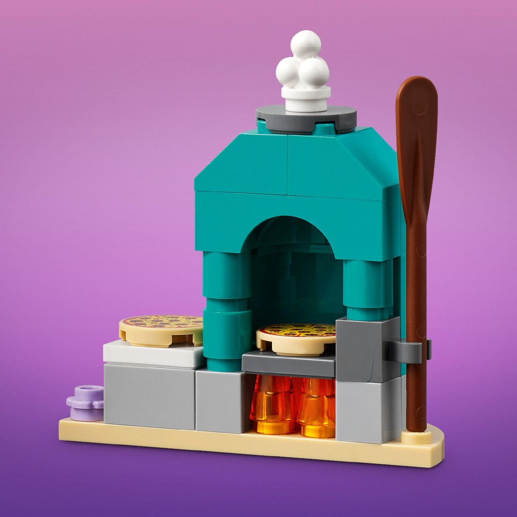 Set lodër LEGO® Friends 41705 Pizzeria in the town of Heartlake, 144 pjesë