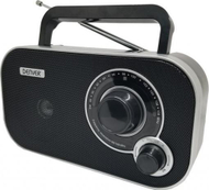 Radio portative Denver TR-51, FM, akordim analog, gri