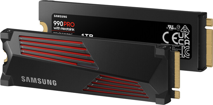 Disk SSD Samsung 990 PRO, M.2 - 1TB (Heatsink)