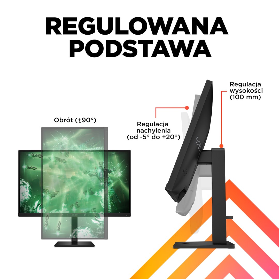 Monitor HP OMEN by, 27", 2560 x 1440, Quad HD, 165 Hz, i zi